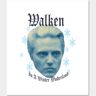 Walken In A Winter Wonderland Christmas Knit Posters and Art